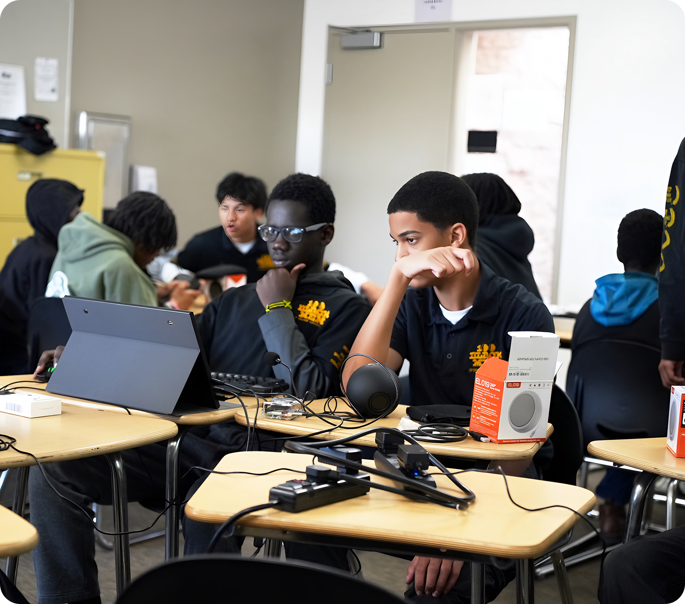 Group mentoring session